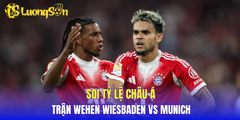 Soi tỷ lệ châu Á trận Wehen Wiesbaden vs Munich